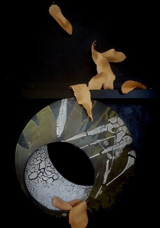 fosca rovelli raku foglie