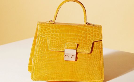 parmeggiani borsa gialla