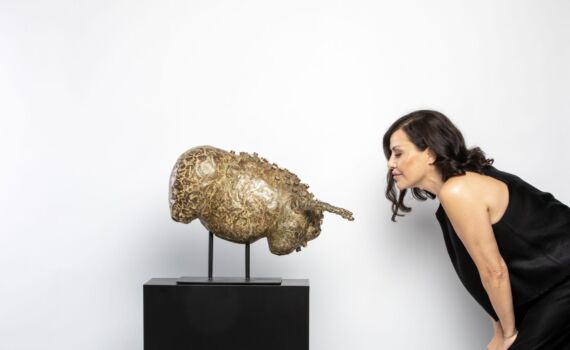 Irena Dragova e scultura